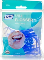 TePe Mini Flosser 36τμχ Μπλέ