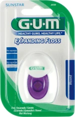 GUM Expanding Floss 30m Waxed