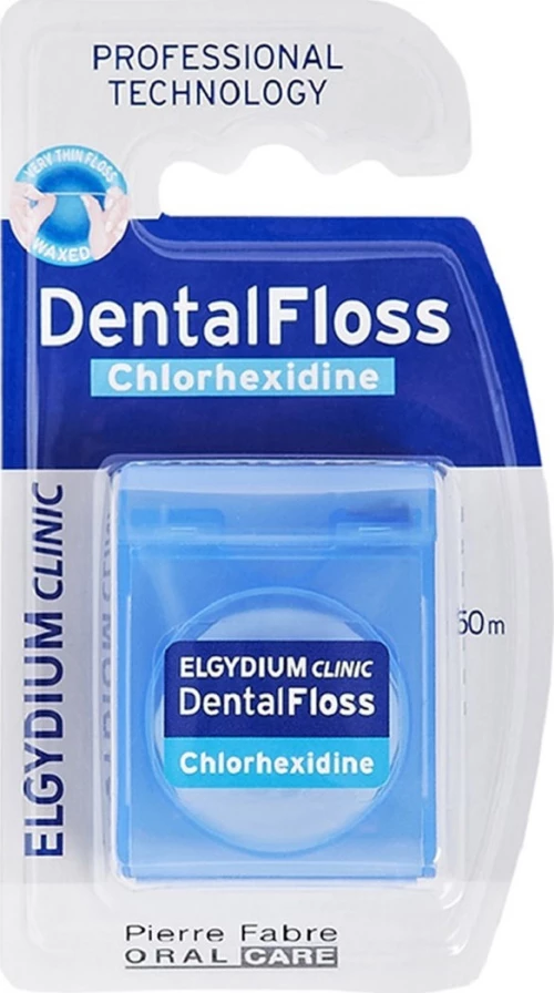 Elgydium Dental Floss Chlorhexidine 50m