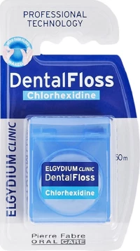 Elgydium Dental Floss Chlorhexidine 50m