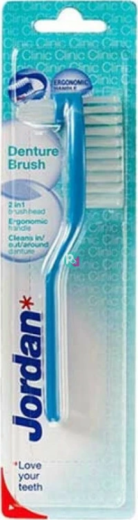 Jordan Denture Brush Γαλάζιο