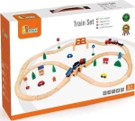 Viga Toys Train Set 49pcs