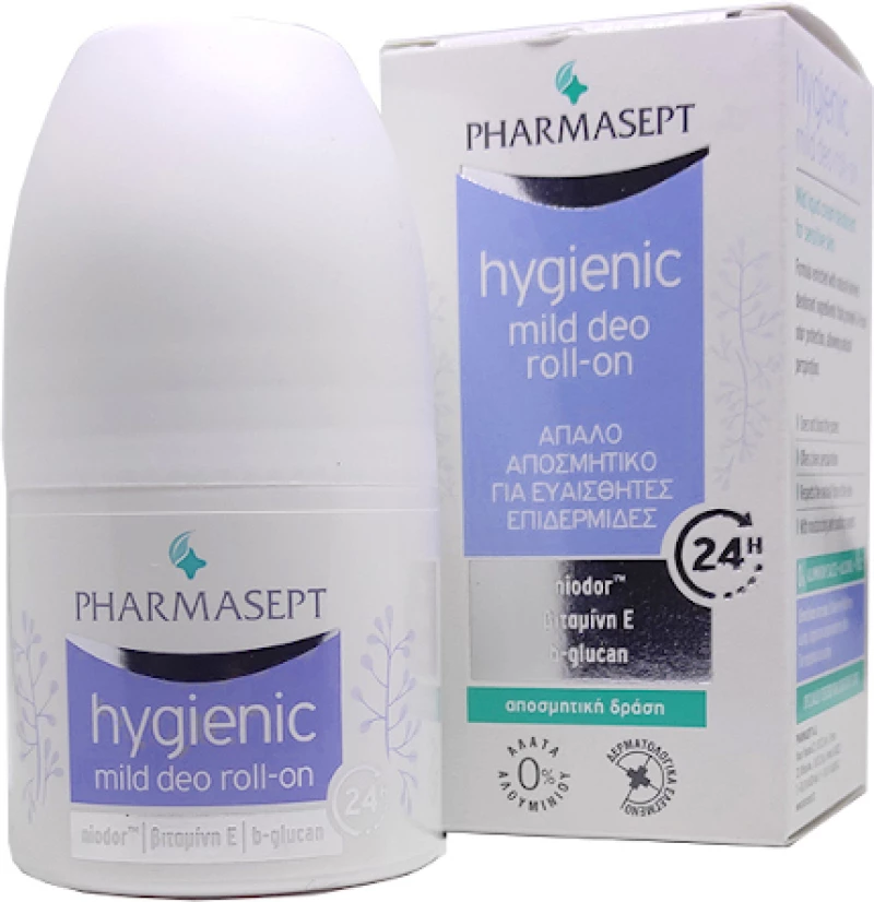 Pharmasept Hygienic Mild Deo 24h για Ευαίσθητες Επιδερμίδες Roll-On 50ml