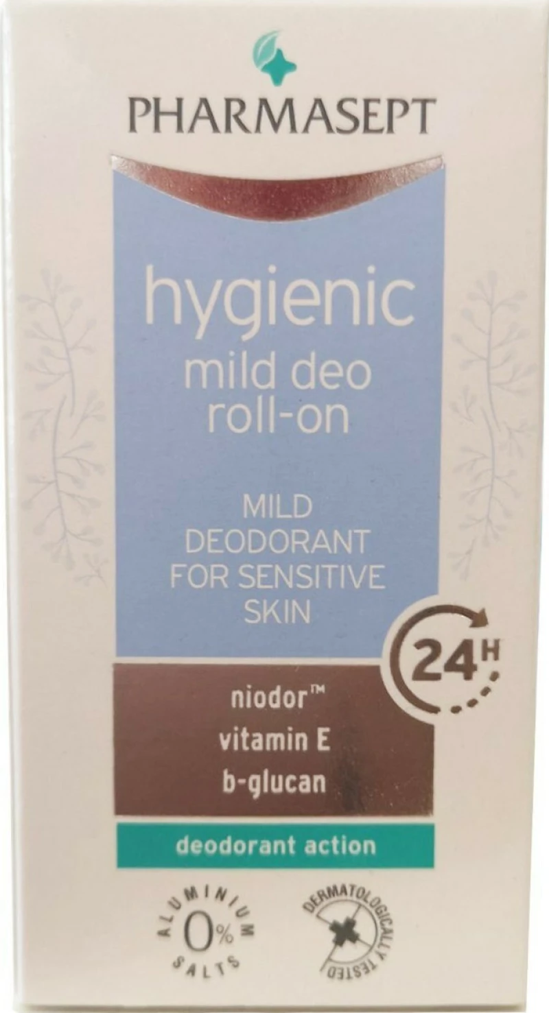 Pharmasept Hygienic Mild Deo 24h για Ευαίσθητες Επιδερμίδες Roll-On 50ml
