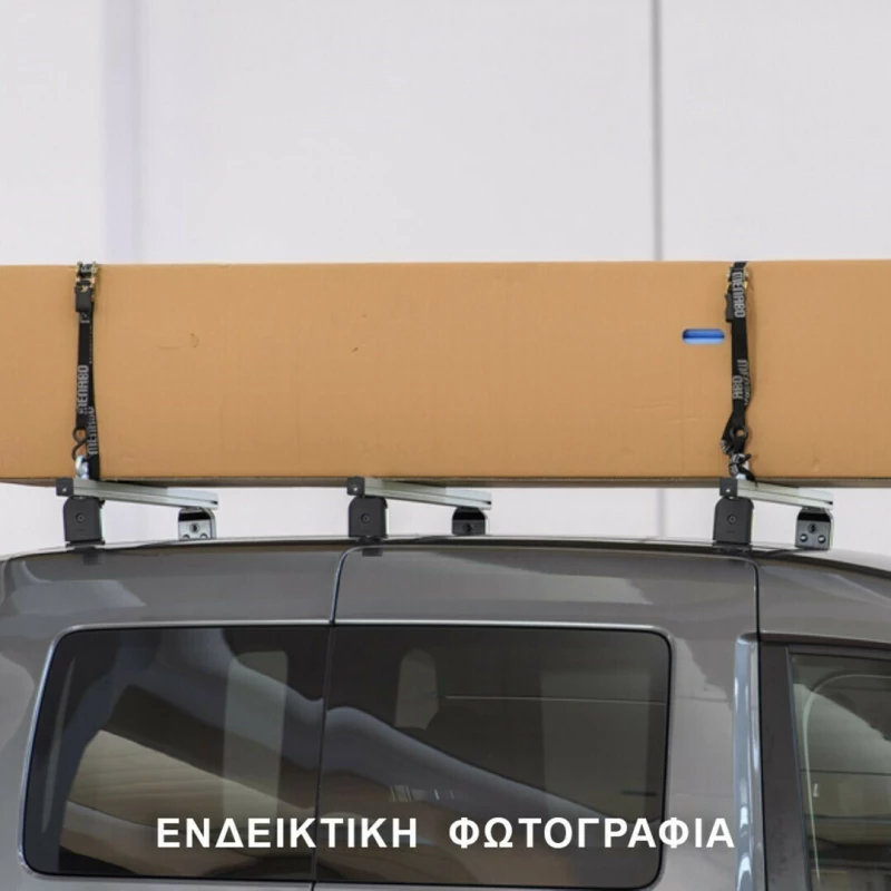 Menabo Μπάρες Οροφής Αλουμινίου για Citroen Berlingo (Σετ με πόδια)