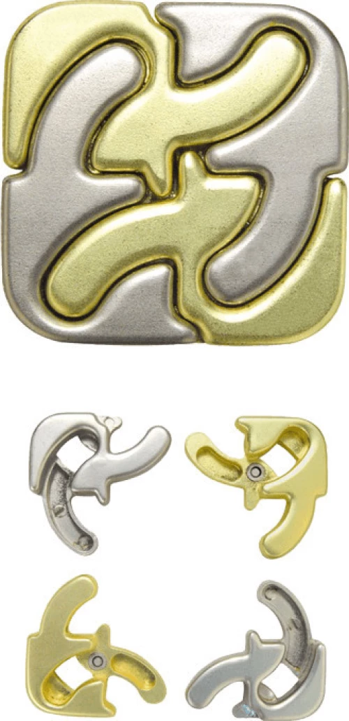 Hanayama Cast Puzzle: Level 5 Square