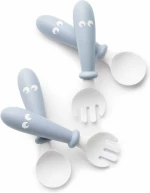 BabyBjorn Κουταλοπίρουνα Blue 2τμχ