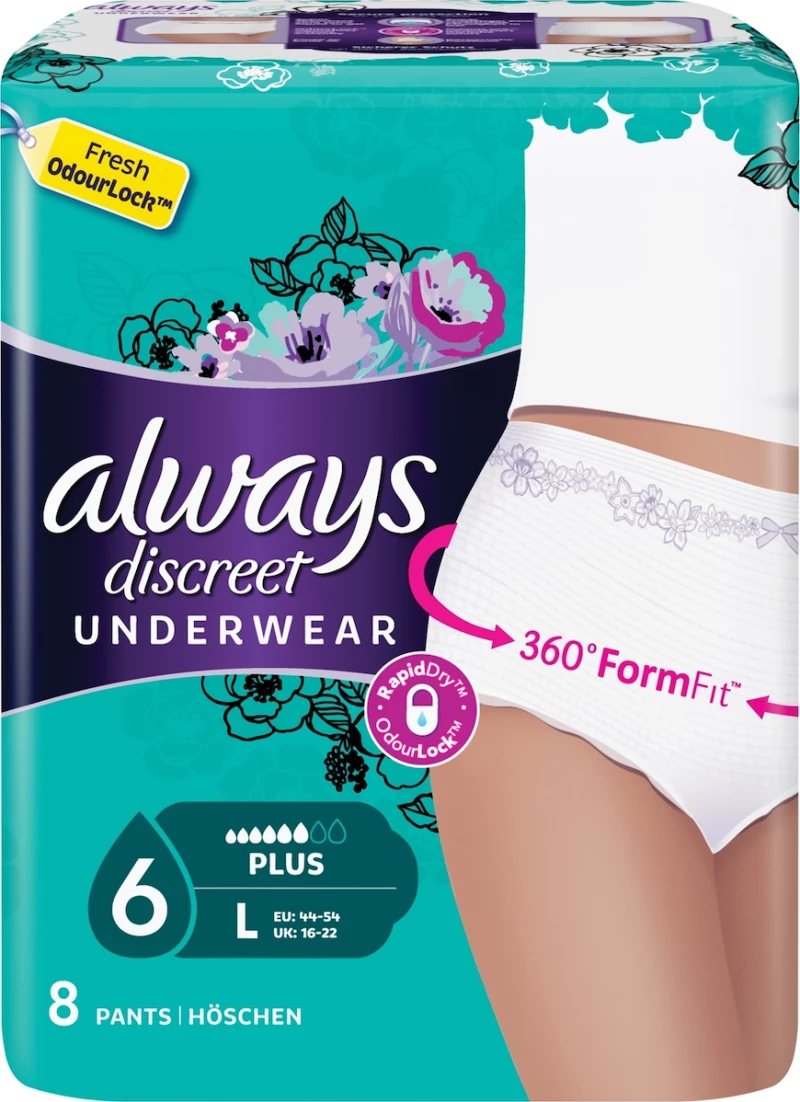 Always Discreet Pants Large 8τμχ