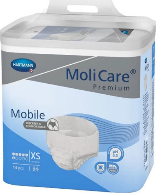 Hartmann Molicare Premium Mobile Extra Plus 45-70cm XSmall 14τμχ