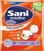 Sani Sensitive Medium No2 15τμχ