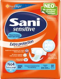 Sani Sensitive Extra Large No4 10τμχ