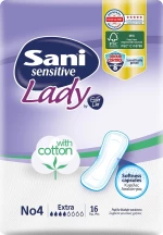 Sani Sensitive Lady Extra No4 16τμχ