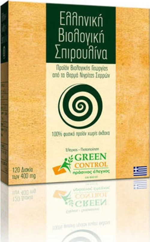 Biospirulina Σπιρουλίνα Σερρών 400mg 120 ταμπλέτες