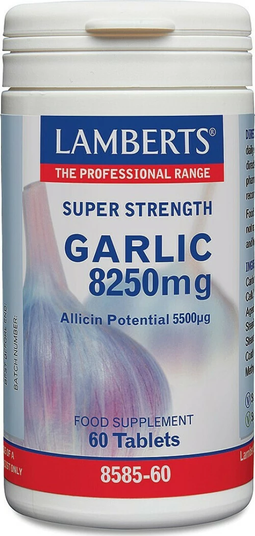 Lamberts Garlic 8250mg 60 ταμπλέτες