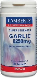 Lamberts Garlic 8250mg 60 ταμπλέτες
