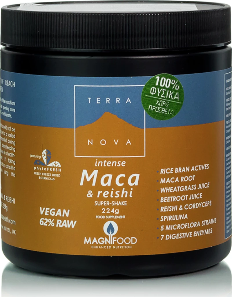 TerraNova Maca & Reishi Super Shake 224gr