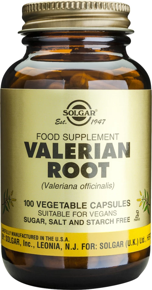 Solgar Valerian Root 100 φυτικές κάψουλες