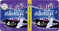 Always Platinum Secure Night Μέγεθος 4 Duo Pack 10τμχ