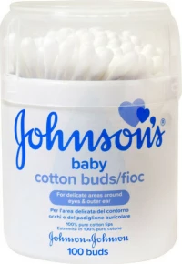 Johnson & Johnson Baby Cotton Buds 100τμχ
