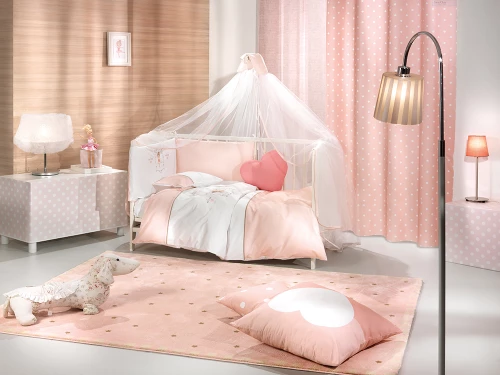 Saint Clair Σετ Κούνιας Ballerina 5τμχ Pink