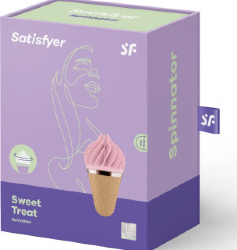 Satisfyer Sweet Treat Spinnator Pink