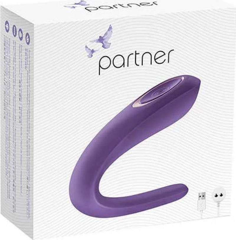 Satisfyer Partner Couples 9.5cm Purple