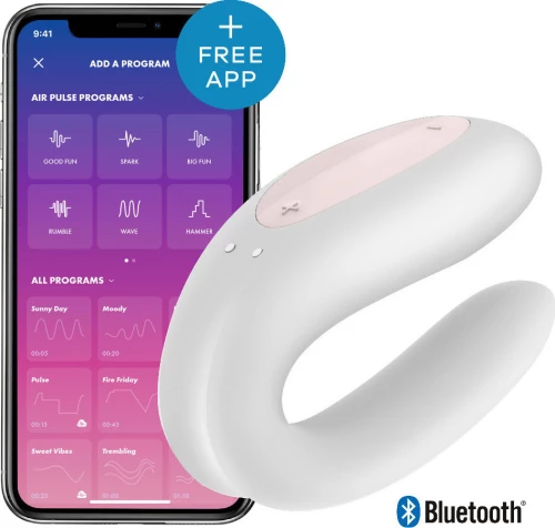 Satisfyer Double Joy White