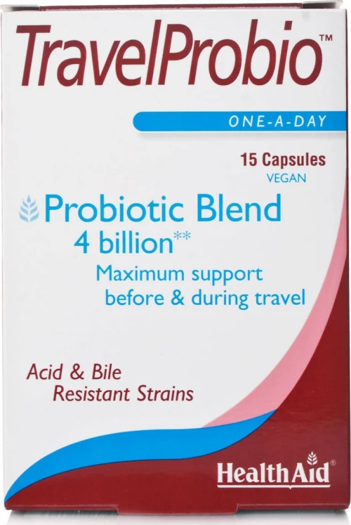 Health Aid TravelProbio 15 κάψουλες