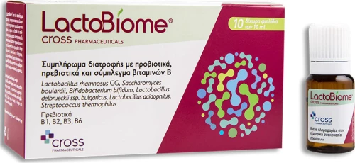 Cross Pharmaceuticals LactoBiome 10ml x 10τμχ