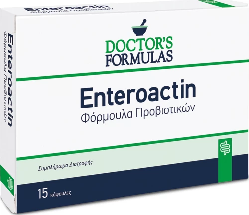 Doctor's Formulas Enteroactin 400mg 15 κάψουλες