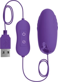 Pipedream Happy Vibrating Bullet Purple 6.5cm