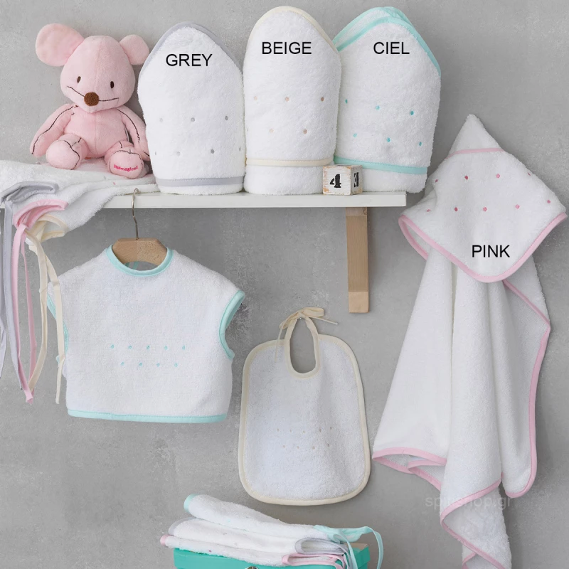 Palamaiki Σετ Λουτρού Baby Joia 362 Pink 3τμχ 3τμχ