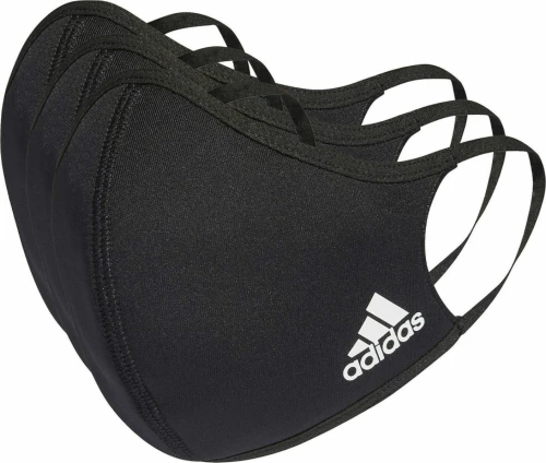 Adidas Face Covers M/L Black 3τμχ