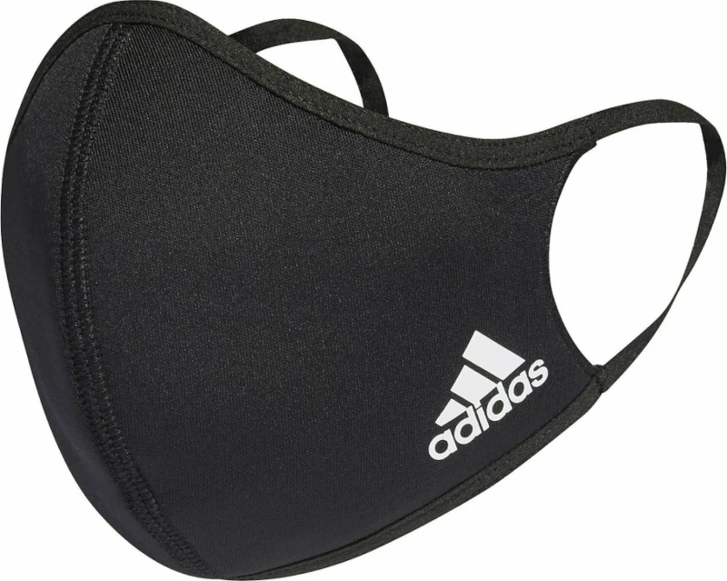 Adidas Face Covers M/L Black 3τμχ