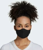 Adidas Face Covers M/L Black 3τμχ