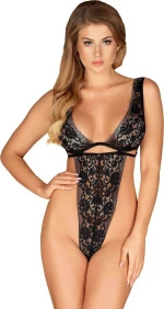 Obsessive Figurea Lace Teddy Black