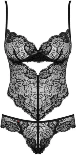 Obsessive Alluria Sexy Underwire Teddy Black