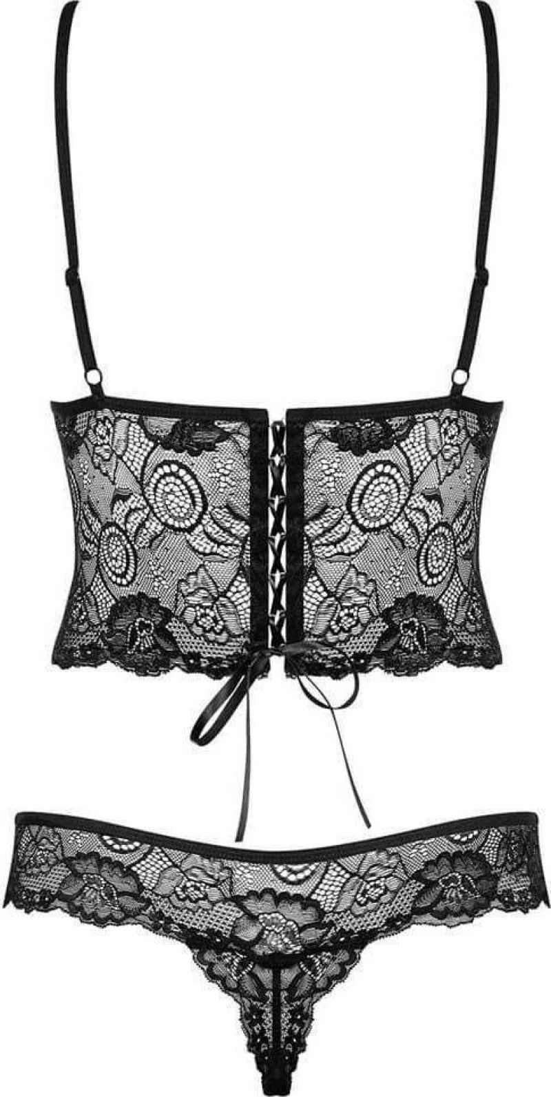 Obsessive Alluria Sexy Underwire Teddy Black