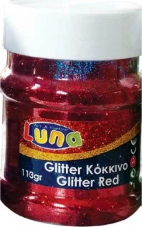 Luna Χρυσόσκονη Αλατιέρα Κόκκινη 113gr