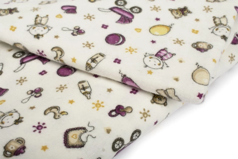 Dimcol Σετ Σεντόνια Κούνιας Baby 120x160cm 01 Ecru