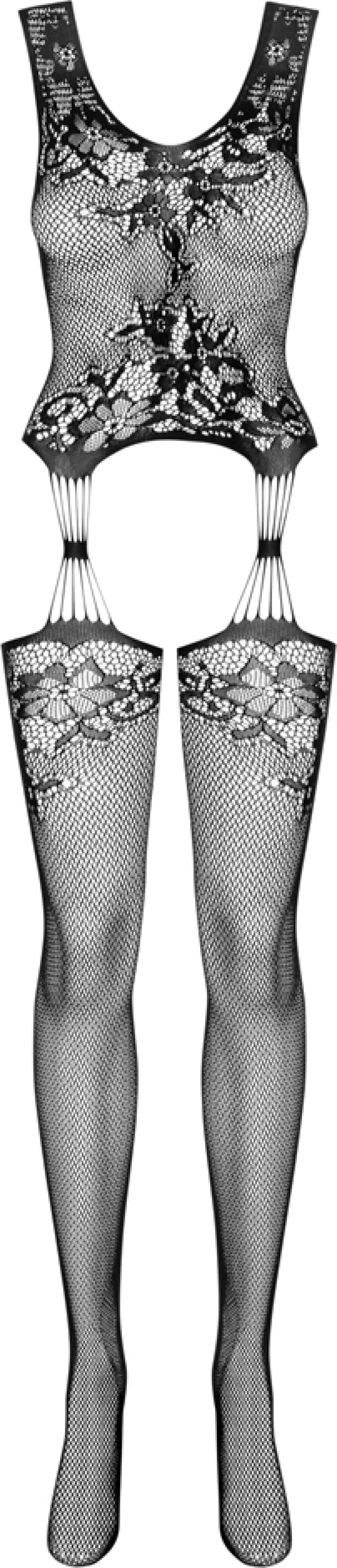 Obsessive F221 Sexy Bodystocking Black