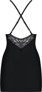 Obsessive Amazing Chemise & Thong Black
