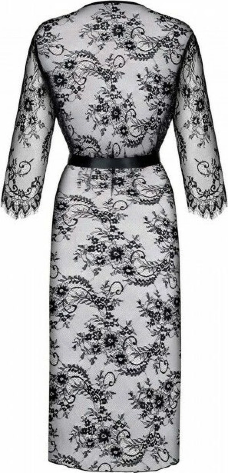 Obsessive Lashy Peignoir Black