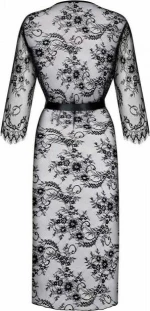 Obsessive Lashy Peignoir Black
