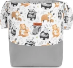 Sensillo Καλάθι Medium Ζωάκια Grey