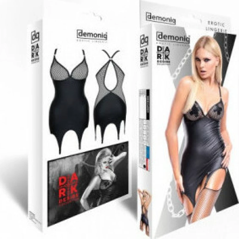 Demoniq Dark Desire Eris Garter Dress