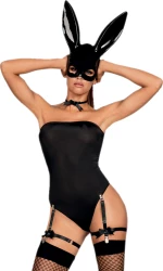 Obsessive Bunny Sexy Black Costume