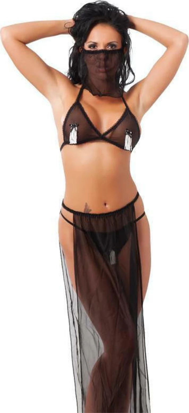 Rimba Amorable Oriental Costume Black