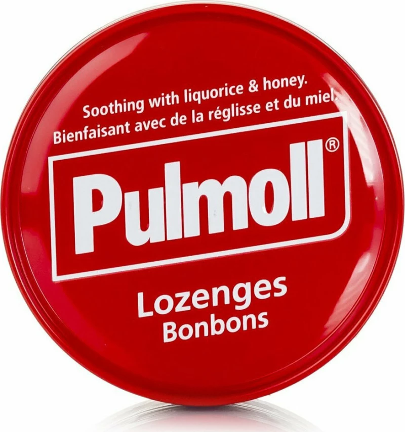 Pulmoll Classic Καραμέλες με Γλυκόριζα και Μέλι για τον Ερεθισμένο Λαιμό & τη Βραχνάδα 75gr
