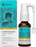 Samcos Agan Suprammune Throat Relief Σπρέι για τη Βραχνάδα, το Βήχα & τον Ερεθισμένο Λαιμό 20ml